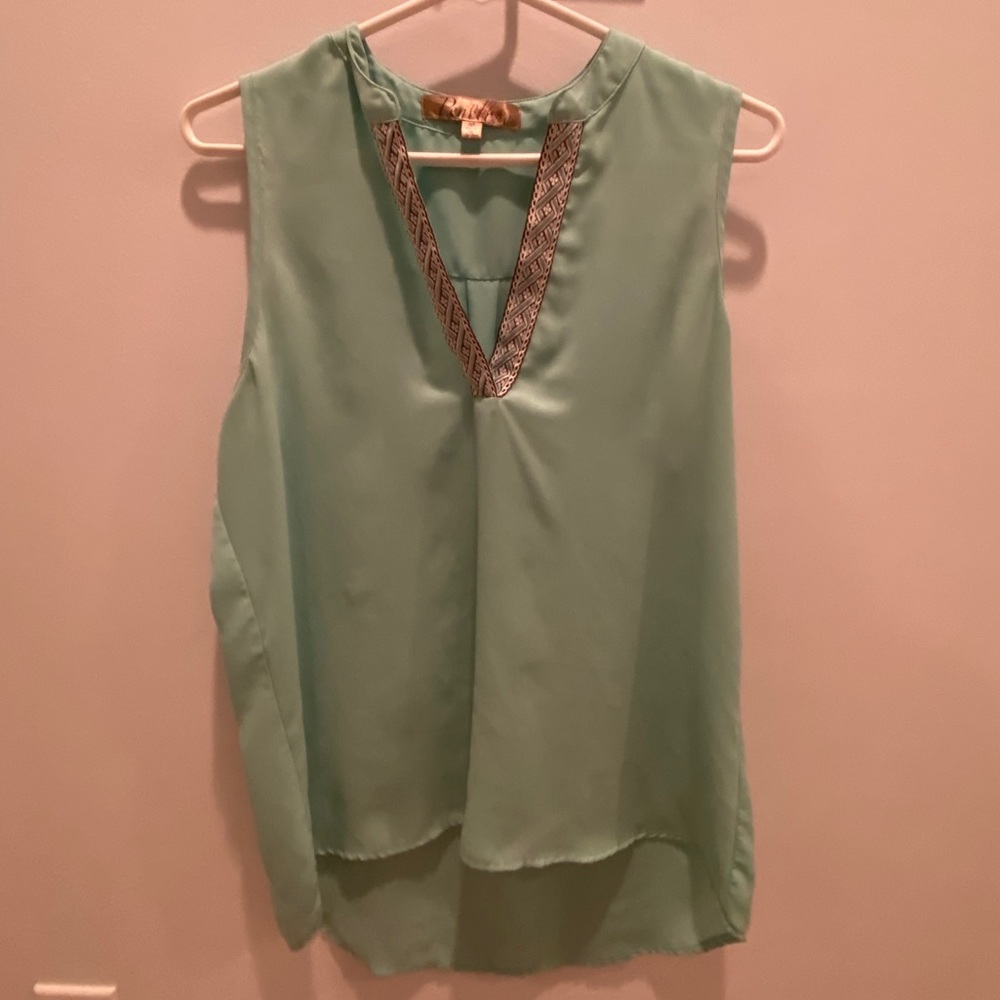 Teal Tank Top